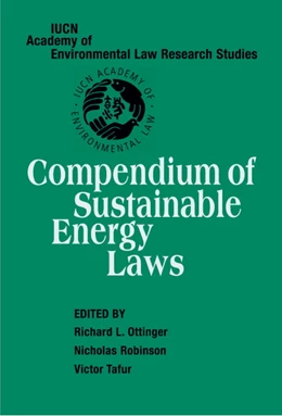 Abbildung von Ottinger / Robinson | Compendium of Sustainable Energy Laws | 1. Auflage | 2005 | beck-shop.de
