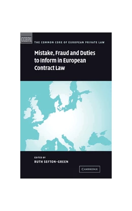 Abbildung von Sefton-Green | Mistake, Fraud and Duties to Inform in European Contract Law | 1. Auflage | 2005 | beck-shop.de