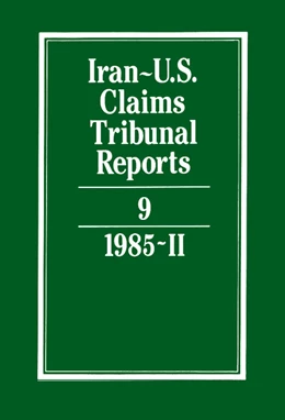 Abbildung von MacGlashan | Iran-U.S. Claims Tribunal Reports: Volume 9 | 1. Auflage | 1987 | beck-shop.de