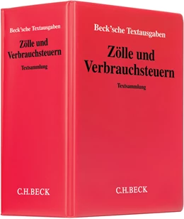 Abbildung von Zölle und Verbrauchsteuern | 41. Auflage | 2019 | beck-shop.de