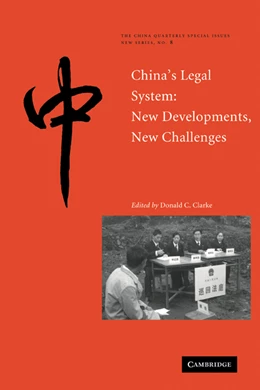 Abbildung von Clarke | China's Legal System | 1. Auflage | 2008 | 8 | beck-shop.de