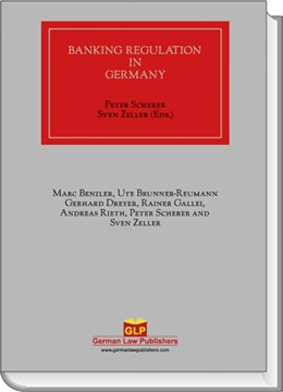 Abbildung von Scherer / Zeller | Banking Regulation in Germany | 1. Auflage | 2009 | beck-shop.de