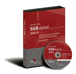 Abbildung von Sozialgesetzbuch (SGB) IX: Rehabilitation und Teilhabe behinderter Menschen • CD-ROM | 1. Auflage | 2019 | beck-shop.de