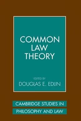 Abbildung von Edlin | Common Law Theory | 1. Auflage | 2007 | beck-shop.de
