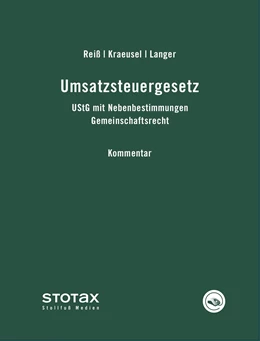 Abbildung von Reiß / Kraeusel | Umsatzsteuergesetz • Online | 1. Auflage | | beck-shop.de