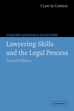 Abbildung von Maughan / Webb | Lawyering Skills and the Legal Process | 2. Auflage | 2005 | beck-shop.de