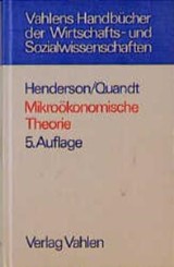 Abbildung von Henderson / Quandt | Mikroökonomische Theorie - Eine mathematische Darstellung | 5. Auflage | 1983 | beck-shop.de