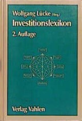 Abbildung von Lücke | Investitionslexikon | 2. Auflage | 1991 | beck-shop.de