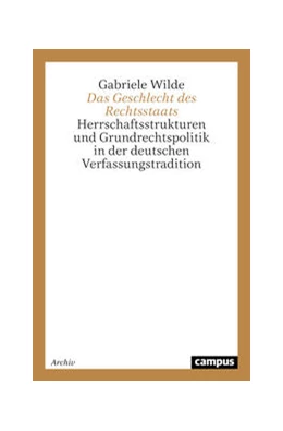 Abbildung von Wilde | Das Geschlecht des Rechtsstaats | 2. Auflage | 2021 | 17 | beck-shop.de