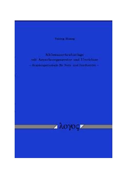 Abbildung von Yulong | Kleinwasserkraftanlage mit Asynchrongenerator und Umrichter | 1. Auflage | 2003 | beck-shop.de
