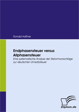 Abbildung von Haffner | Endphasensteuer versus Allphasensteuer | 1. Auflage | 2008 | beck-shop.de