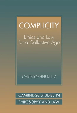 Abbildung von Kutz | Complicity | 1. Auflage | 2000 | beck-shop.de