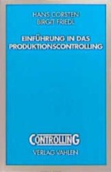 Abbildung von Corsten / Friedl | Einführung in das Produktionscontrolling | 1999 | beck-shop.de