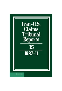 Abbildung von MacGlashan | Iran-U.S. Claims Tribunal Reports: Volume 15 | 1. Auflage | 1988 | beck-shop.de