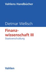 Abbildung von Wellisch | Finanzwissenschaft Band III: Staatsverschuldung | 2000 | beck-shop.de