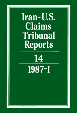 Abbildung von Macglashan | Iran-U.S. Claims Tribunal Reports: Volume 14 | 1. Auflage | 1988 | beck-shop.de