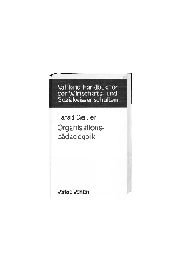 Abbildung von Geissler | Organisationspädagogik | 1. Auflage | 2000 | beck-shop.de