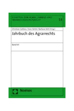 Abbildung von Calliess / Härtel | Jahrbuch des Agrarrechts | 1. Auflage | 2006 | 53 | beck-shop.de