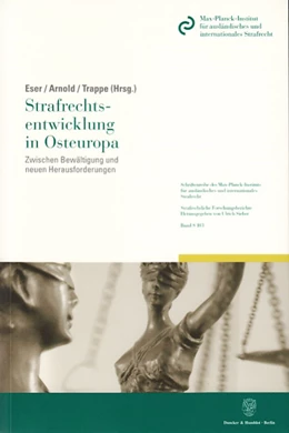 Abbildung von Eser / Arnold | Strafrechtsentwicklung in Osteuropa | 1. Auflage | 2005 | 103 | beck-shop.de