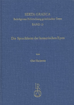 Abbildung von Hackstein | Die Sprachform der homerischen Epen | 1. Auflage | 2002 | 15 | beck-shop.de