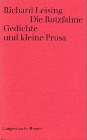 Cover: Leising, Richard, Die Rotzfahne