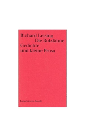 Cover: Richard Leising, Die Rotzfahne