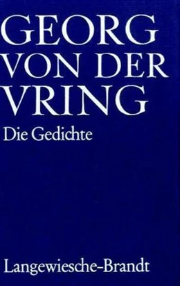 Abbildung von Vring, Georg von der | Die Gedichte | 2. Auflage | 1996 | beck-shop.de