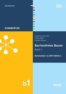 Abbildung von Loeschcke / Marx | Barrierefreies Bauen Band 1 | 1. Auflage | 2011 | beck-shop.de