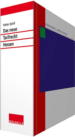 Abbildung von Spieß | Das neue Tarifrecht Hessen • mit Aktualisierungsservice | 1. Auflage | 2023 | beck-shop.de