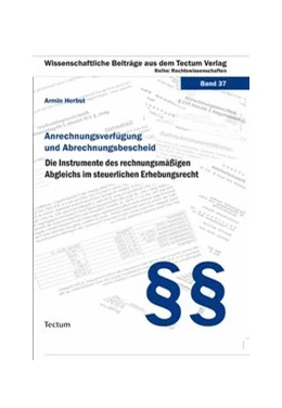 Abbildung von Herbst | Anrechnungsverfügung und Abrechnungsbescheid | 1. Auflage | 2010 | 37 | beck-shop.de