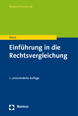 Abbildung von Sacco | Einführung in die Rechtsvergleichung | 2. Auflage | 2011 | beck-shop.de