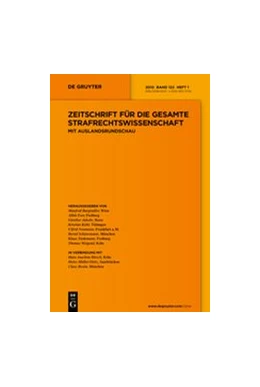 Abbildung von Zeitschrift für die gesamte Strafrechtswissenschaft - ZStW | 1. Auflage | 2024 | beck-shop.de