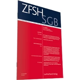 Abbildung von Hohm / Schellhorn (Hrsg.) | ZFSH/SGB - Zeitschrift für die sozialrechtliche Praxis | 57. Auflage | 2022 | beck-shop.de