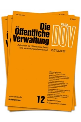 Abbildung von Die Öffentliche Verwaltung – DÖV | 71. Auflage | 2024 | beck-shop.de