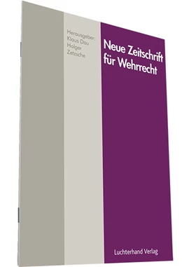 Abbildung von Neue Zeitschrift für Wehrrecht • NZWehrr | 60. Auflage | 2023 | beck-shop.de