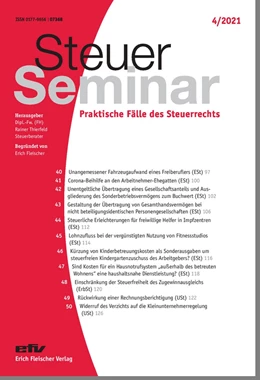 Abbildung von Steuer-Seminar | 70. Auflage | 2021 | beck-shop.de