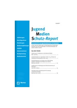 Abbildung von Jugend Medien Schutz-Report • JMS | 41. Auflage | 2024 | beck-shop.de