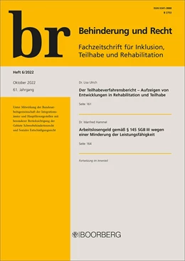 Abbildung von br - Behinderung und Recht | 63. Auflage | 2024 | beck-shop.de