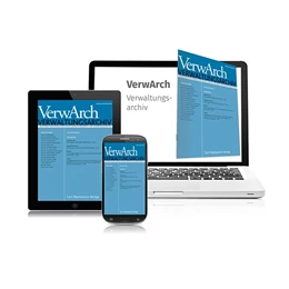 Abbildung von VerwArch - Verwaltungsarchiv | 109. Auflage | 2024 | beck-shop.de