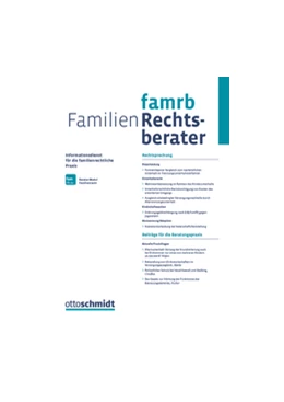 Abbildung von Der Familien-Rechtsberater - FamRB | 1. Auflage | 2024 | beck-shop.de