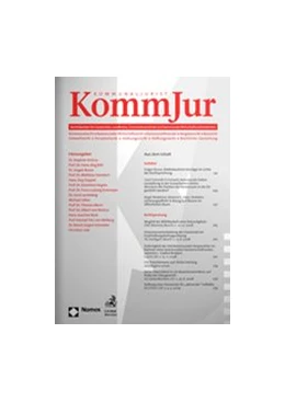 Abbildung von Kommunaljurist • KommJur | 15. Auflage | 2024 | beck-shop.de