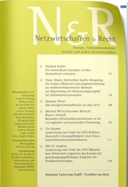 Abbildung von Netzwirtschaften und Recht - N&R | 15. Auflage | 2024 | beck-shop.de
