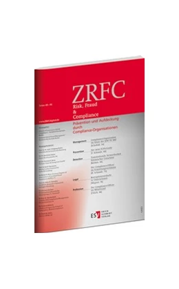 Abbildung von ZRFC • Risk, Fraud & Compliance | 13. Auflage | 2024 | beck-shop.de