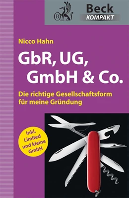 Abbildung von Hahn | GbR, UG, GmbH & Co. | 1. Auflage | 2010 | beck-shop.de