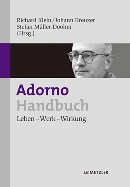 Abbildung von Klein / Kreuzer | Adorno-Handbuch | 1. Auflage | 2011 | beck-shop.de