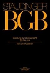 Cover: von Staudinger, J. von Staudingers Kommentar zum Bürgerlichen Gesetzbuch: Staudinger BGB - Buch 2: Recht der Schuldverhältnisse