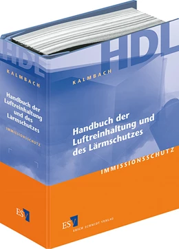 Abbildung von Kalmbach | Handbuch der Luftreinhaltung und des Lärmschutzes • mit Aktualisierungsservice | 1. Auflage | 2020 | beck-shop.de