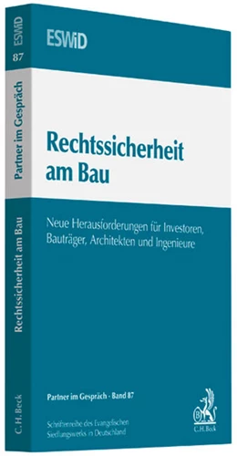 Abbildung von Rechtssicherheit am Bau | 1. Auflage | 2010 | Band 87 | beck-shop.de