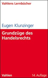 Abbildung von Klunzinger | Grundzüge des Handelsrechts | 14., überarbeitete Auflage | 2011 | beck-shop.de