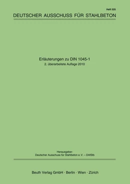 Abbildung von Erläuterungen zu DIN 1045-1 | 2. Auflage | 2010 | 525 | beck-shop.de